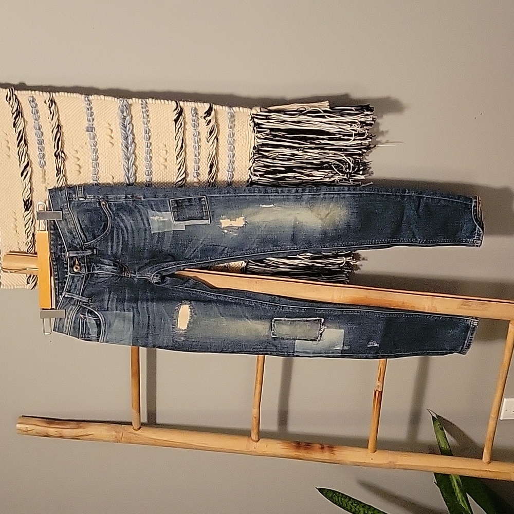 Able Slim Fit Distressed Jeans